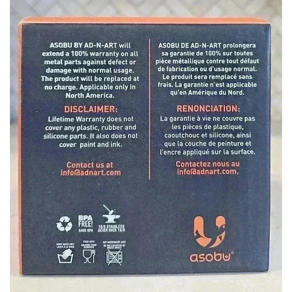 Asobu On The Rocks Kuzie Whiskey Glass Insulated Wood Color Sleeve 10 Ounce NIB - Picture 11 of 12